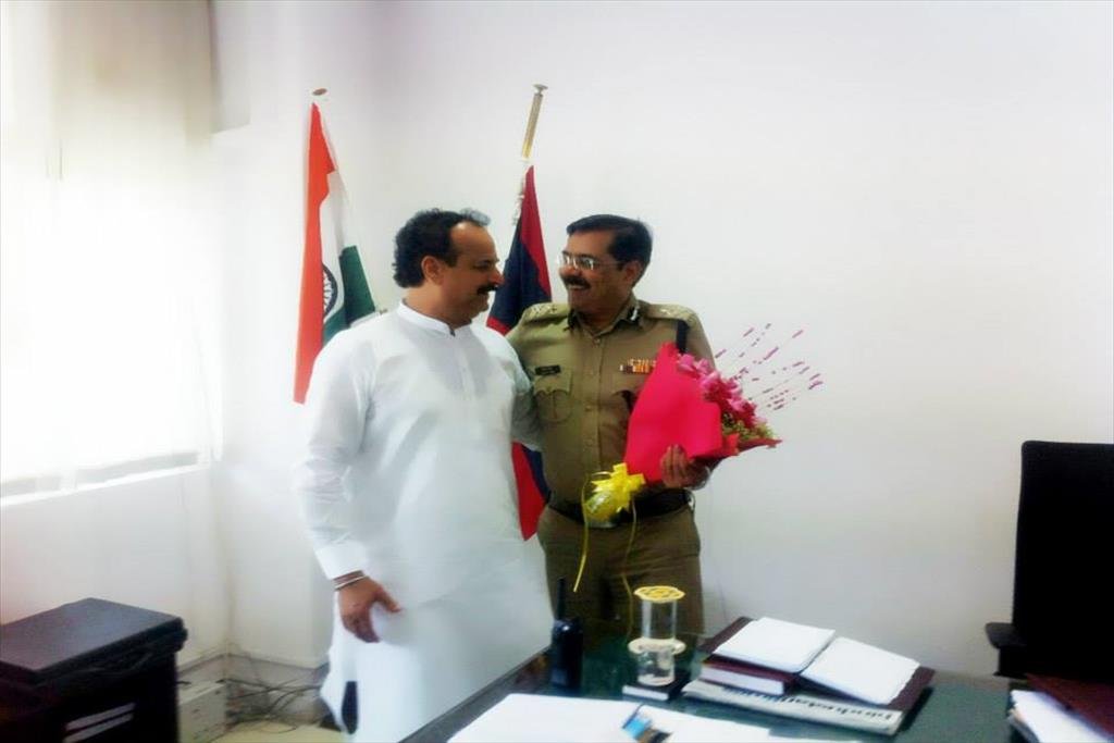 JT.COMMISSIONER SANJAY SINGH WITH J.S NAYOL
