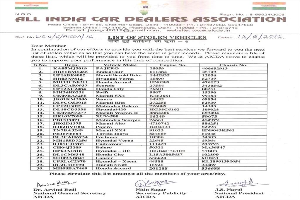 LETTER OF ASSOCIATION